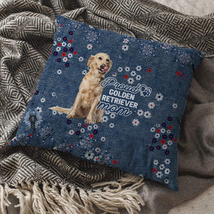 Golden Retriever (3) Pround Mom-Pillow Case