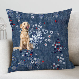 Golden Retriever (3) Pround Mom-Pillow Case