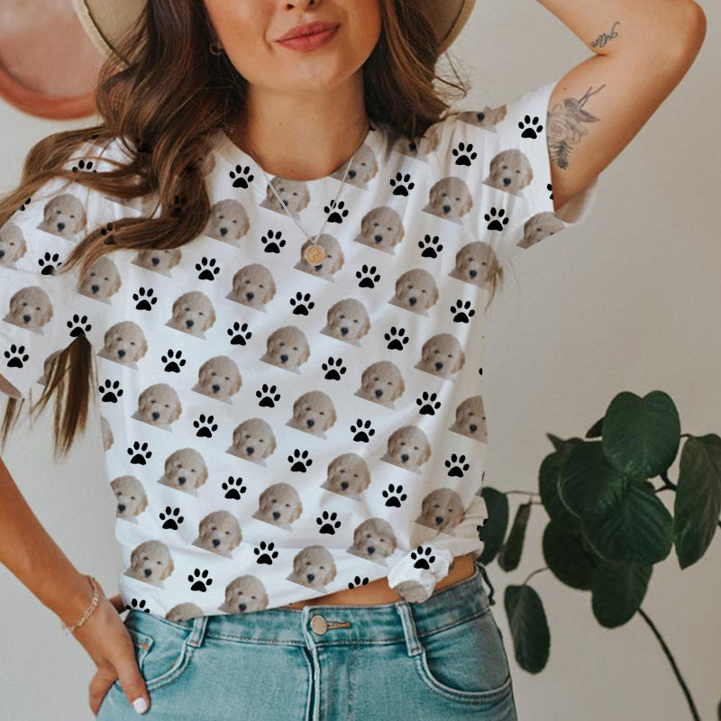 Goldendoodle-Faces & Paws T-shirt