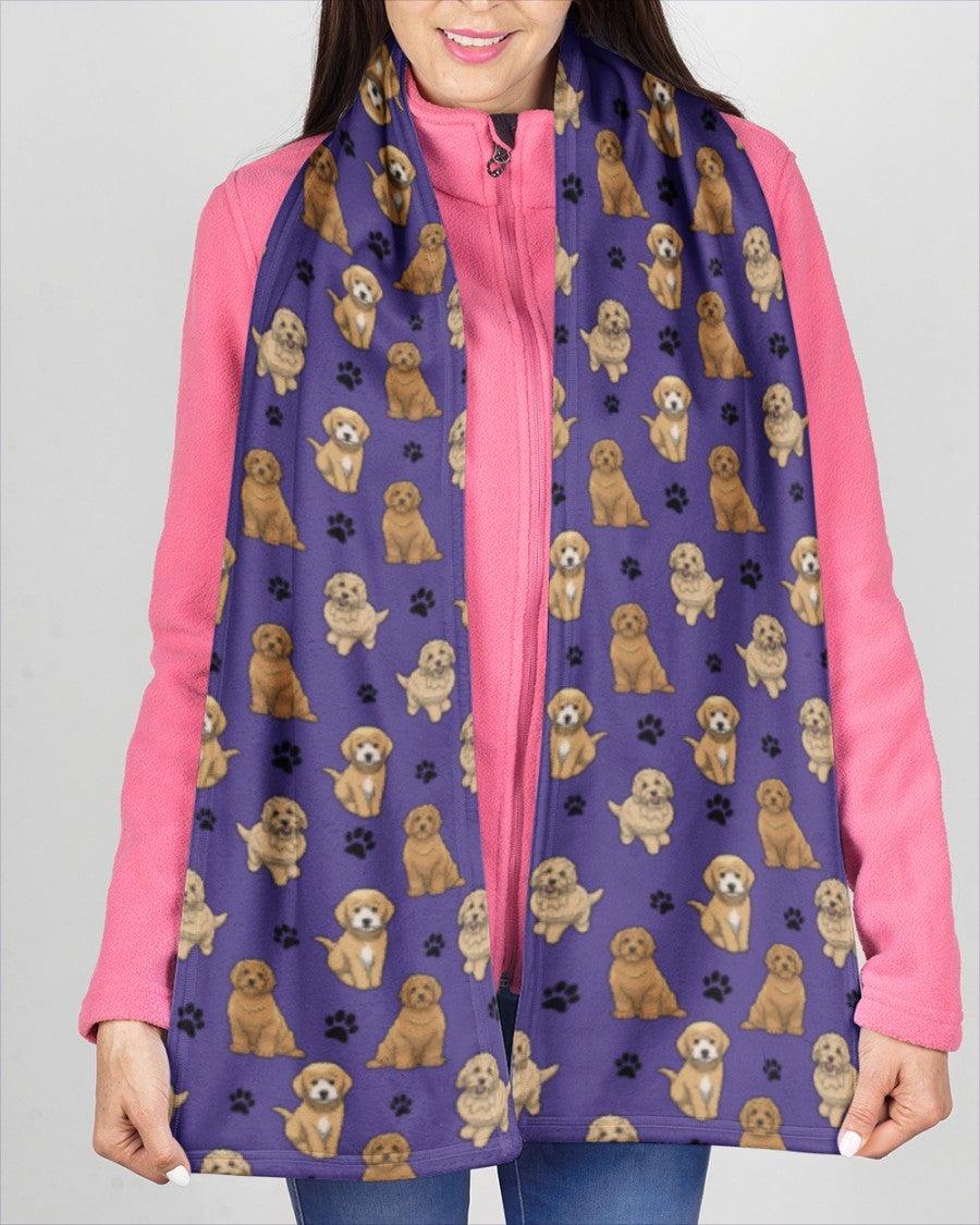 Goldendoodle-Paw Dog Scarf