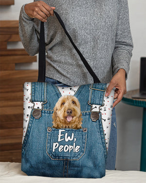 Goldendoodle-EW people-Cloth Tote Bag