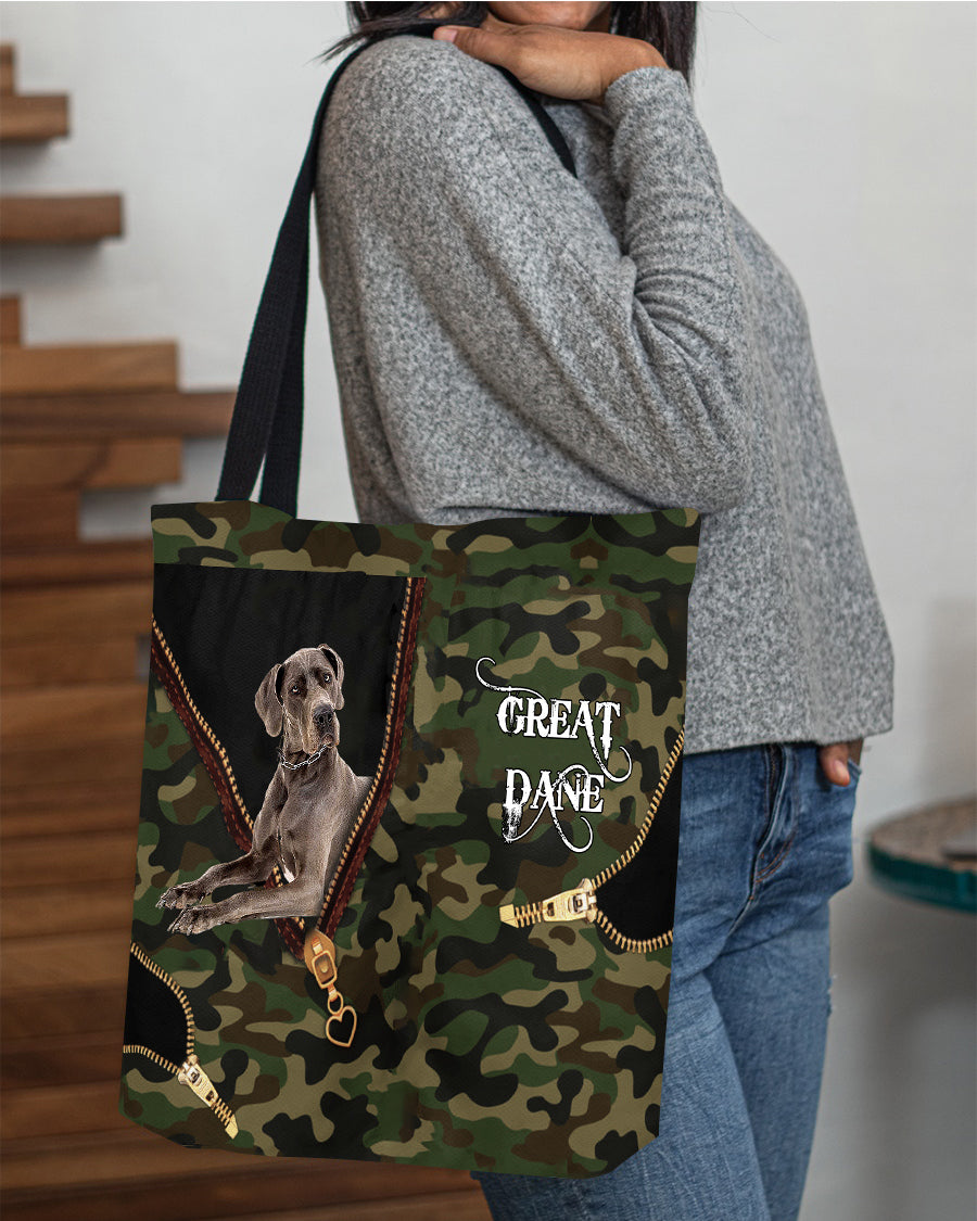 Great-Dane Camo Cloth Tote Bag