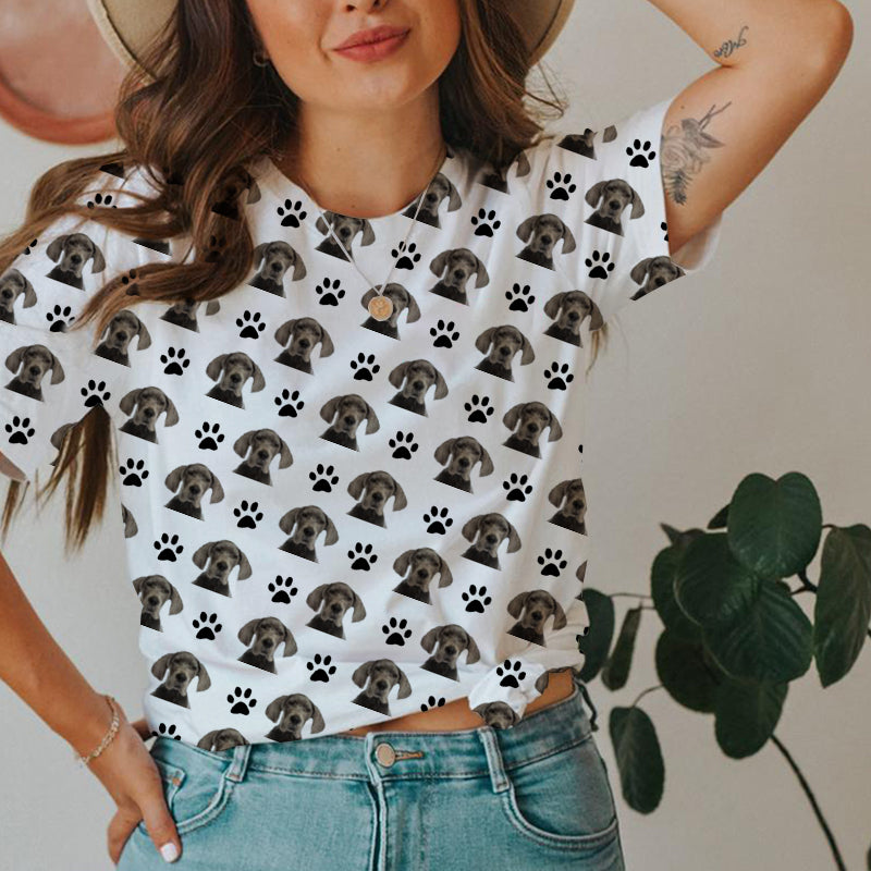 Great Dane-Faces & Paws T-shirt