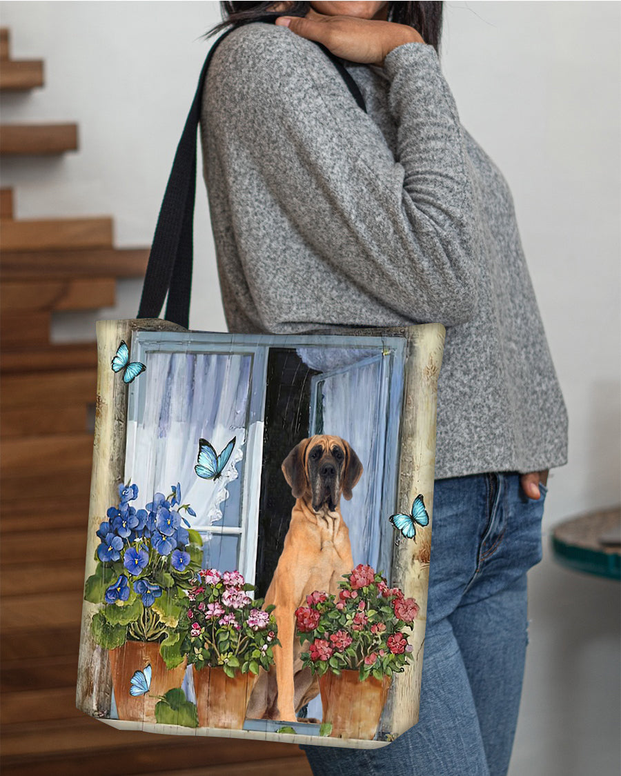 Great Dane 3 Today I Choose Joy-Cloth Tote Bag