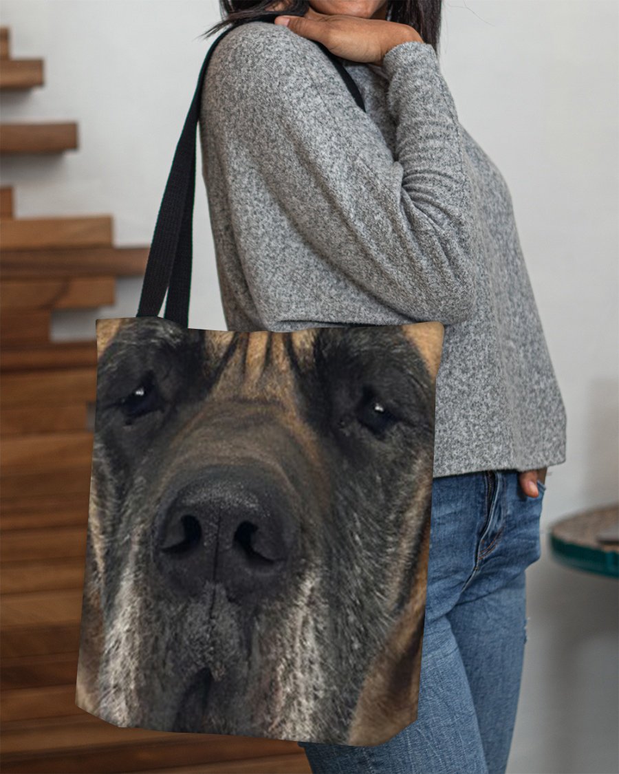 Great Dane Face-Cloth Tote Bag