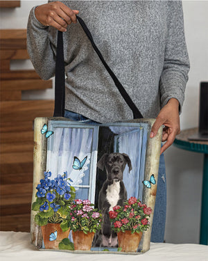 Great Dane Today I Choose Joy-Cloth Tote Bag