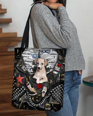 Greyhound-Rock Dog-Cloth Tote Bag