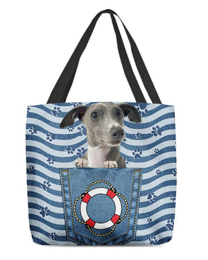 Greyhound On Board-Cloth Tote Bag