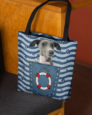 Greyhound On Board-Cloth Tote Bag