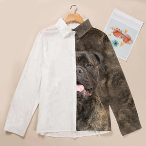 Bullmastiff Half Angel - Women Shirt