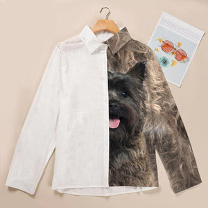 Cairn Terrier Half Angel - Women Shirt