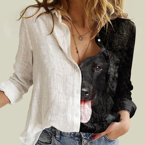 Curly Coated Retriever Half Angel - Women Shirt