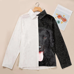 Curly Coated Retriever Half Angel - Women Shirt