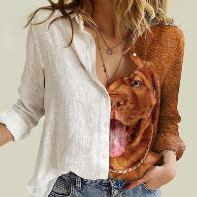 Dogue de Bordeaux Half Angel - Women Shirt