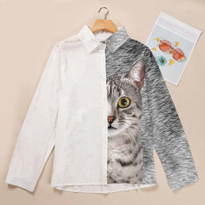 Egyptian Mau Cat Half Angel - Women Shirt