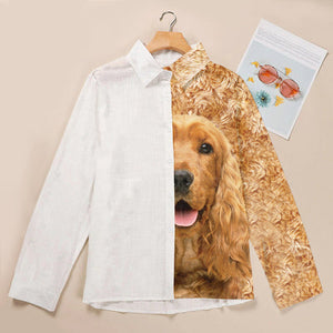 English Cocker Spaniel Half Angel - Women Shirt