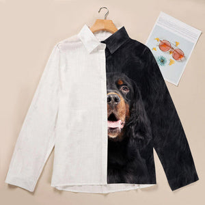 Gordon Setter Half Angel  - Women Shirt