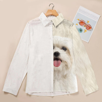 Maltese Half Angel - Women Shirt