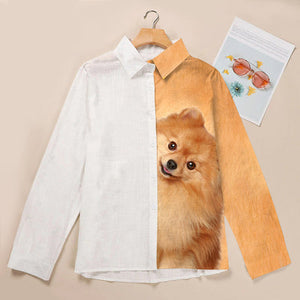 Pomeranian  Half Angel - Women Shirt