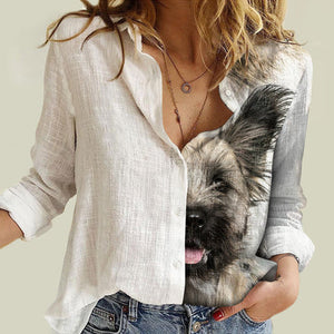 Skye Terrier Half Angel   - Women Shirt