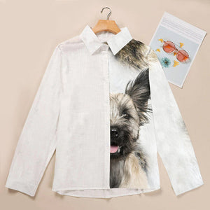 Skye Terrier Half Angel   - Women Shirt