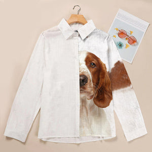 Welsh Springer Spaniel Half Angel - Women Shirt