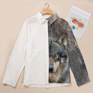 Wolf Half Angel - Women Shirt