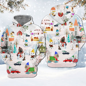 Havanese-Winter Holiday Hoodie