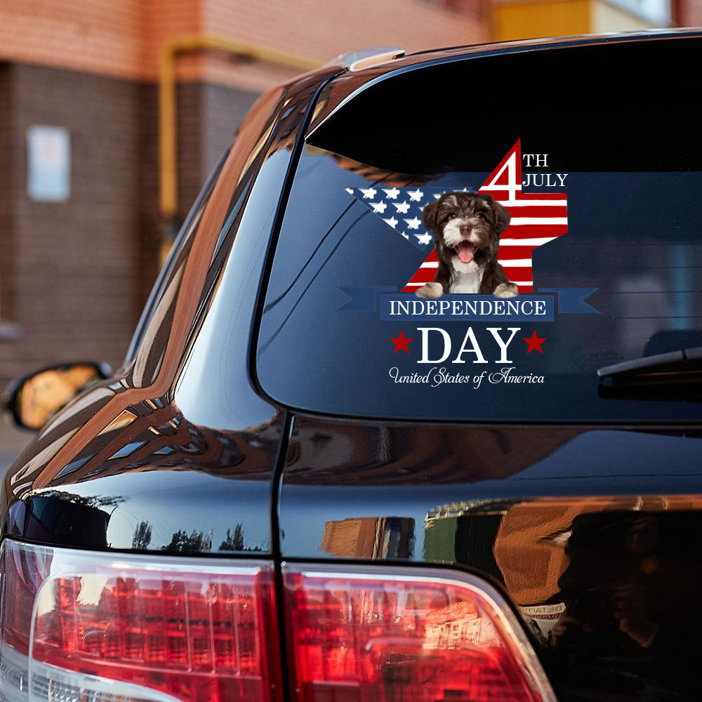 Havanese 2-Independent Day2 Car Sticker