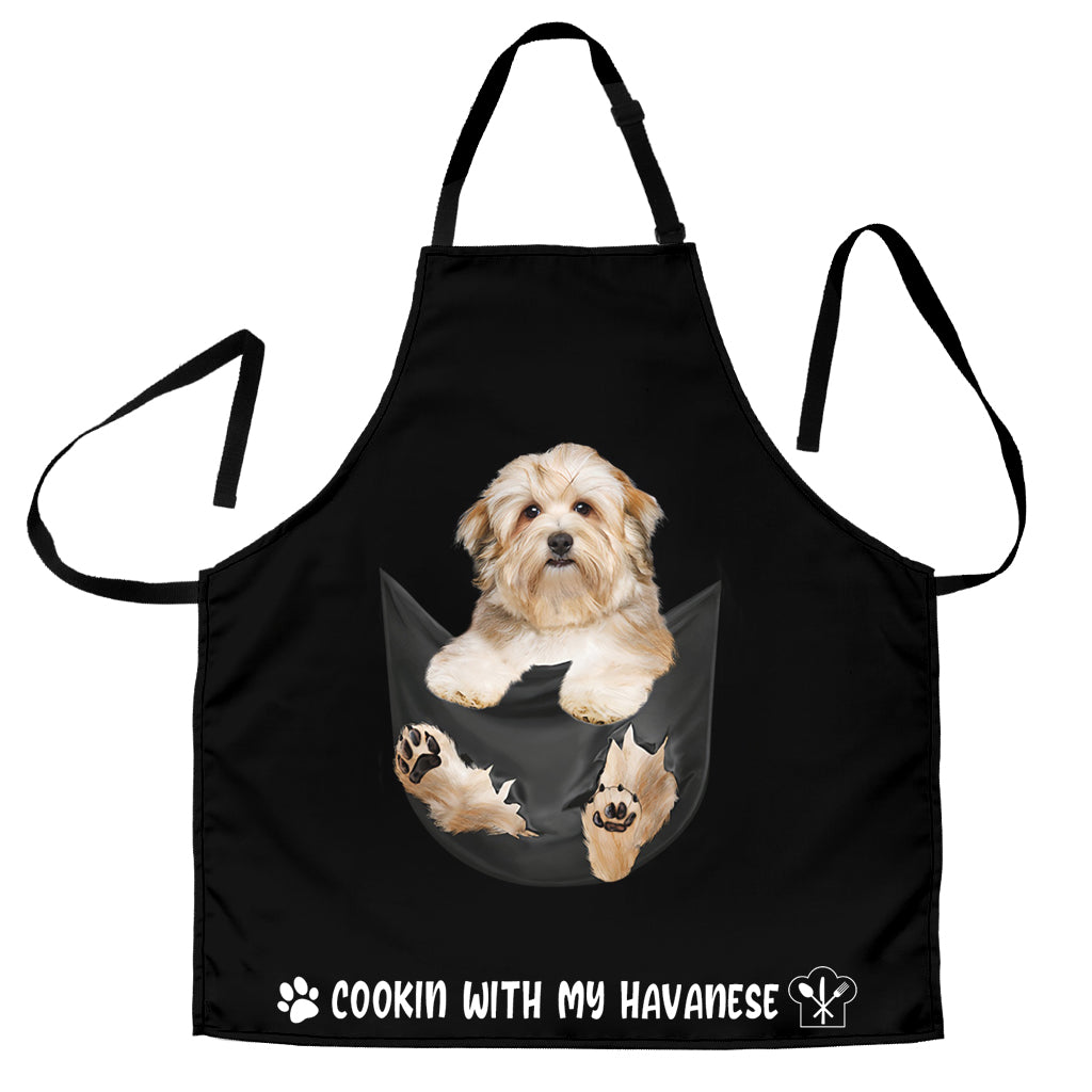 Havanese 2 Cookin' With Me Apron