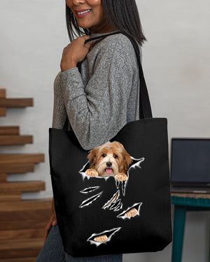 Cracks-Havanese-Cloth Tote Bag