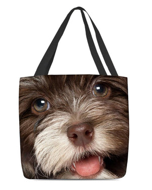 Havanese Face-Cloth Tote Bag