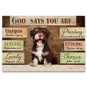 Havanese God Says You Are Doormat