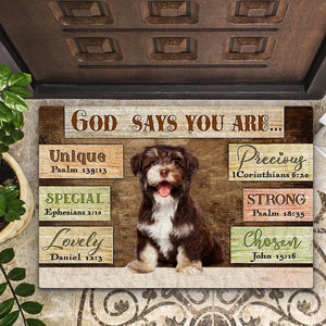 Havanese God Says You Are Doormat