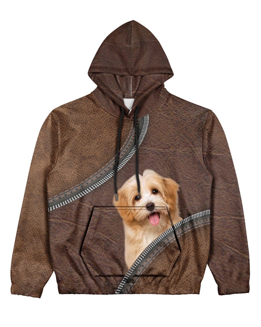 Havanese Reddish-Never Walk Alone Hoodie