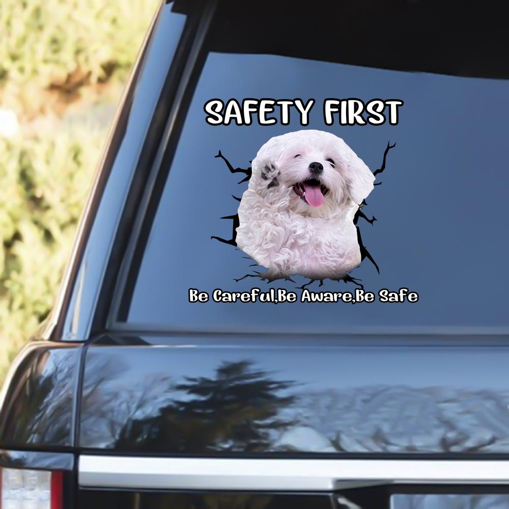 Havanese Safety First Decal