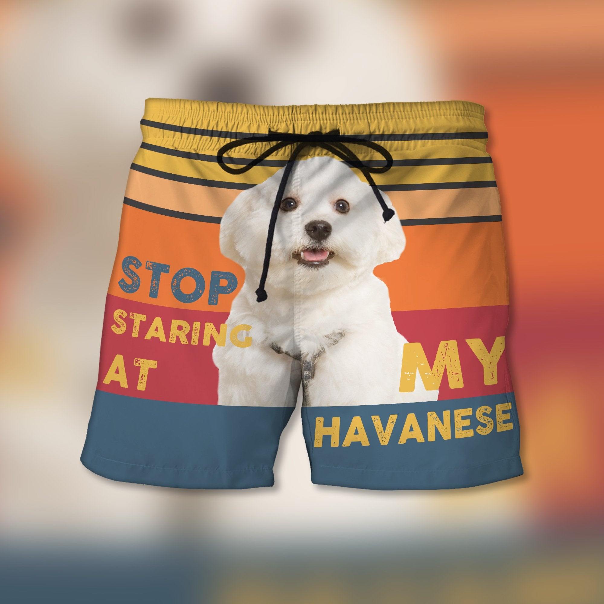 Stop Staring At My Havanese - Custom Trunks