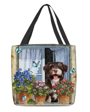 Havanese (2) Today I Choose Joy-Cloth Tote Bag