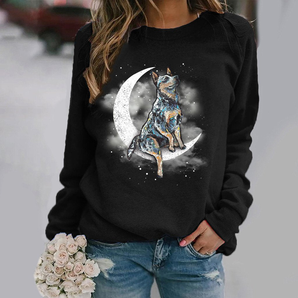 Heeler -Sit On The Moon- Premium Sweatshirt