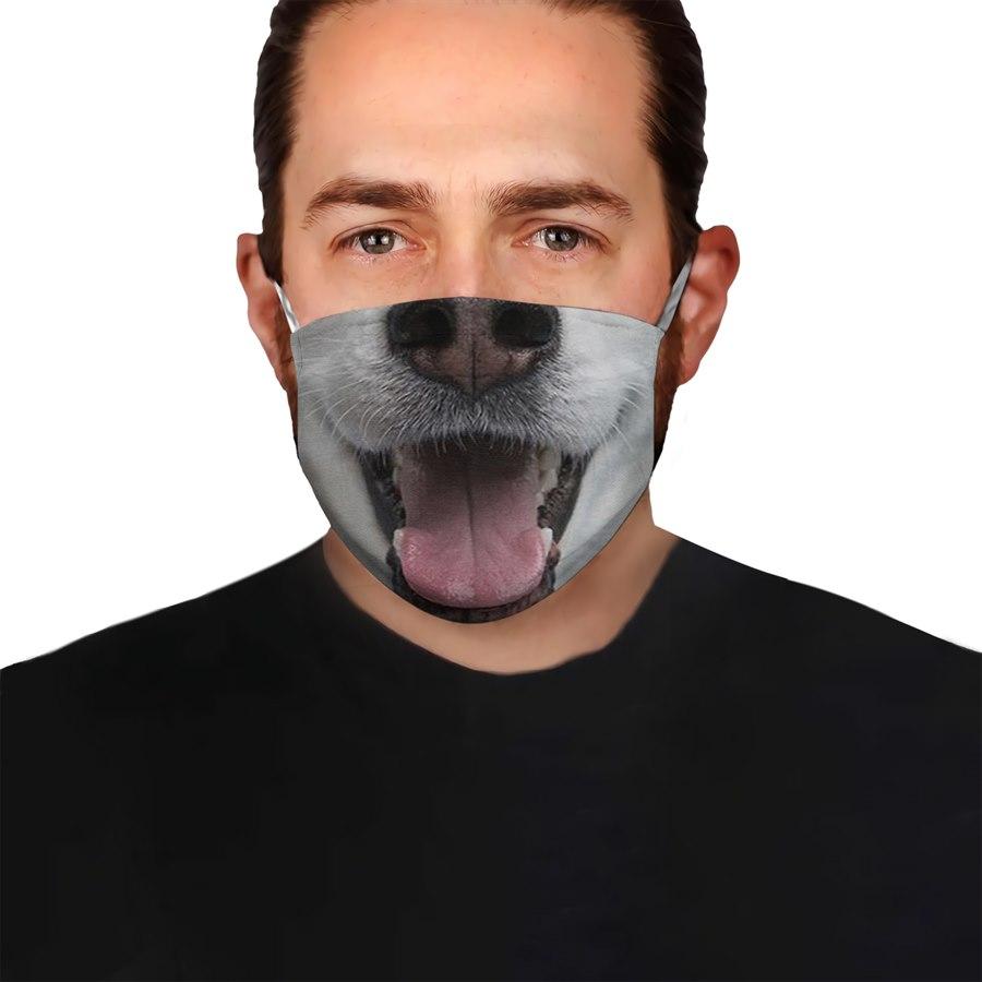 Husky Dog Nose EZ08 1304 Face Mask