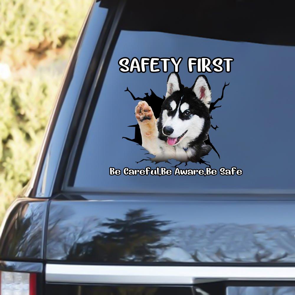 Husky Safety First Decal