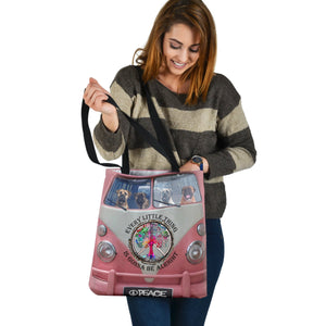 BULLMASTIFF-PINK HP BUS Cloth Tote Bag