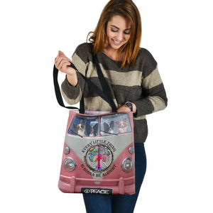 PAPILLON-PINK HP BUS Cloth Tote Bag