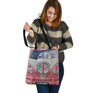 PUG-PINK HP BUS Cloth Tote Bag