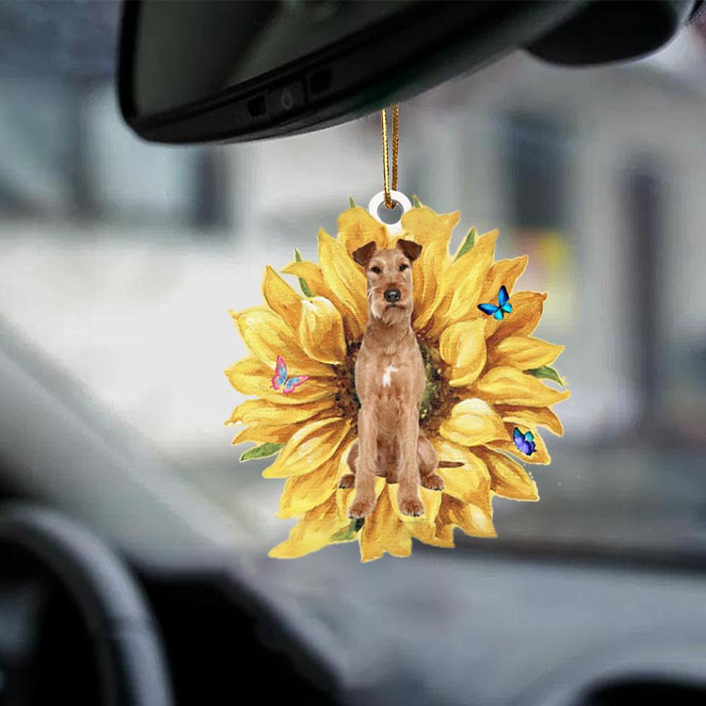 Irish Terrier-The Sunshine-Two Sided Ornament