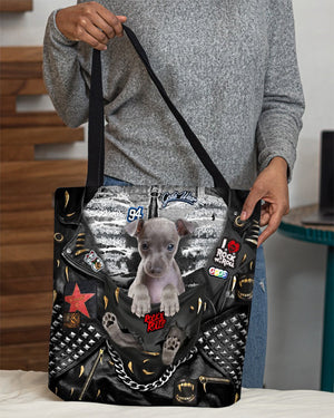 Italian Greyhound-Rock Dog-Cloth Tote Bag