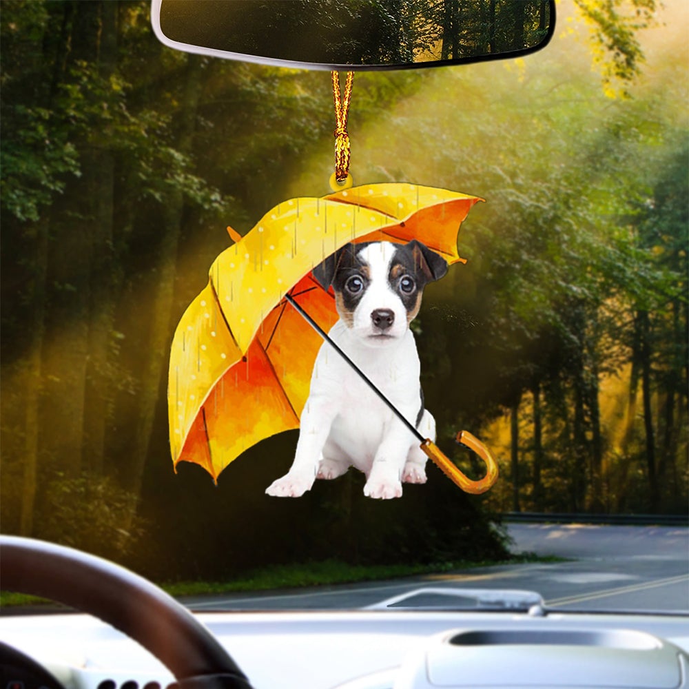 Jack Russell Terrier 2-The Umbrella Two Sides Ornament