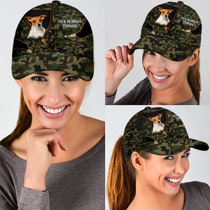 Jack Russell Terrier2 Camo Cap