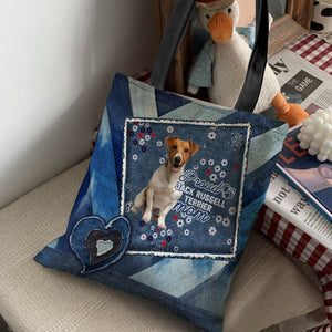 Jack Russell Terrier 2 Pround Mom2-Cloth Tote Bag