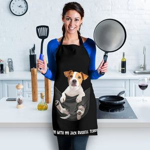 Jack Russell Terrier 3 Cookin' With Me Apron